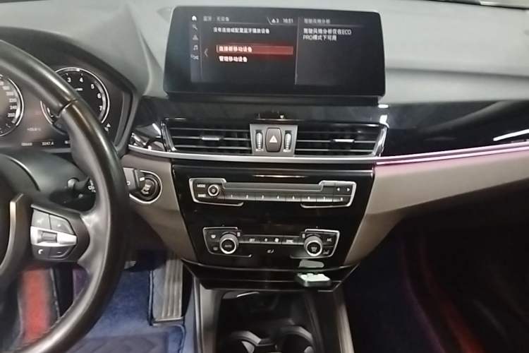 Used BMW X1 2021 Restyled sDrive25Li Leading Edition Audio And AC Panel