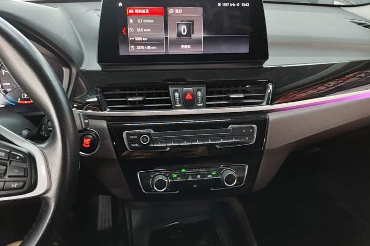 Used BMW X1 2021 Restyled sDrive20Li Fashion Version Audio And AC Panel