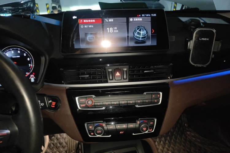 Used BMW X1 2021 Restyled sDrive25Li Leading Edition Audio And AC Panel