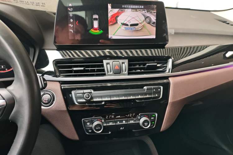 Used BMW X1 2021 sDrive25Li Leading Model Audio And AC Panel