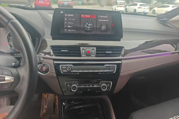 Used BMW X1 2021 xDrive25Li Luxury Model Audio And AC Panel