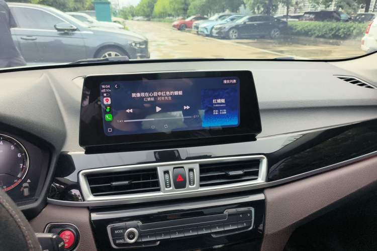 Used BMW X1 2021 sDrive25Li Leading Model Audio And AC Panel