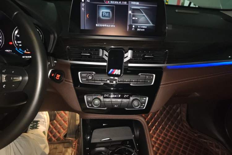 Used BMW X1 2021 xDrive25Li Luxury Model Audio And AC Panel