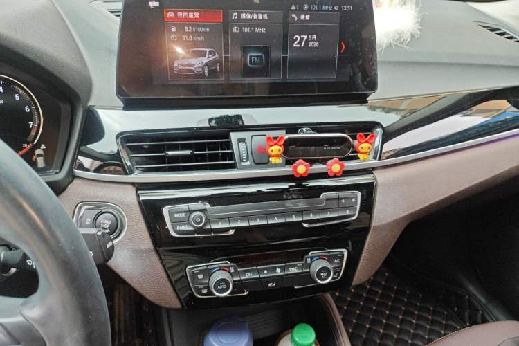 Used BMW X1 2021 Restyled sDrive25Li Leading Edition Audio And AC Panel