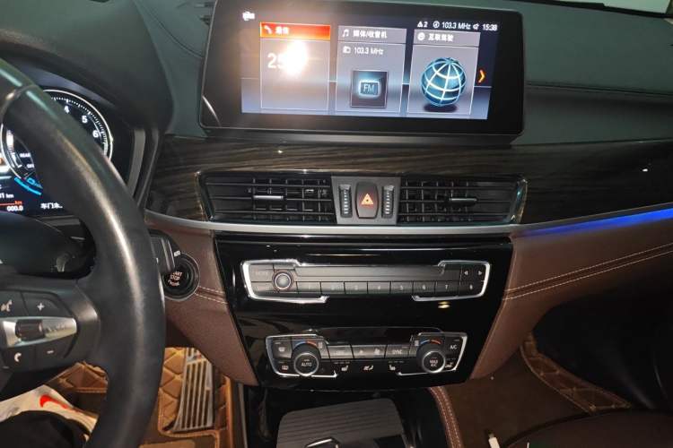 Used BMW X1 2021 xDrive25Li Luxury Model Audio And AC Panel