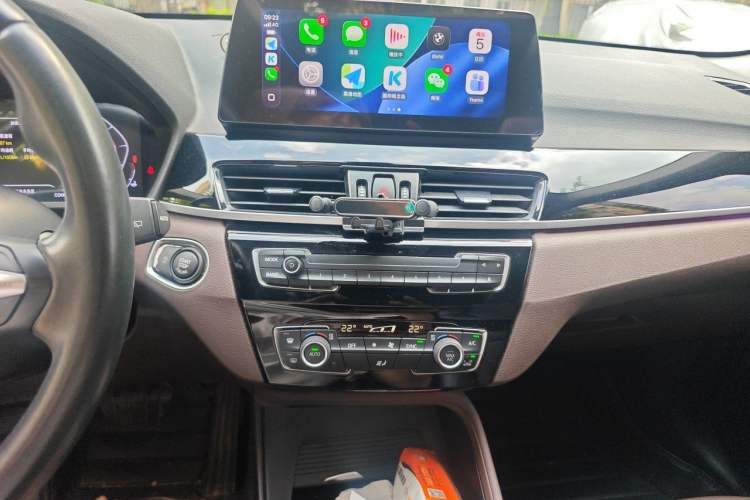 Used BMW X1 2021 sDrive25Li Leading Model Audio And AC Panel