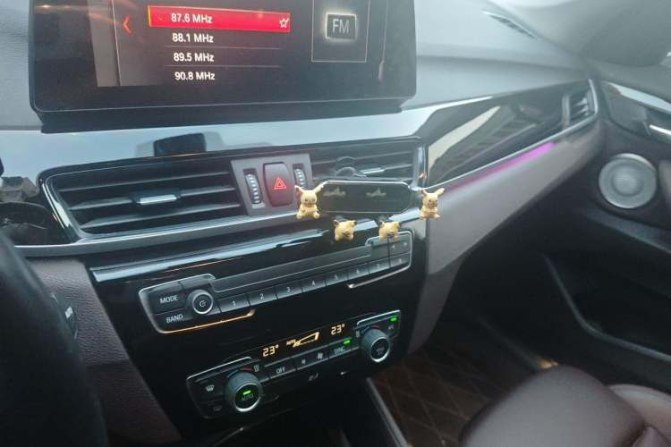 Used BMW X1 2021 sDrive25Li Leading Model Audio And AC Panel