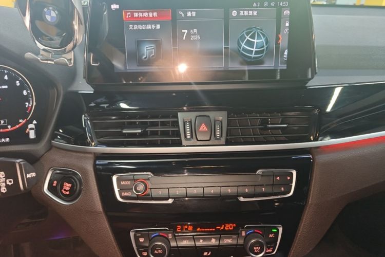 Used BMW X1 2021 Restyled sDrive25Li Leading Edition Audio And AC Panel