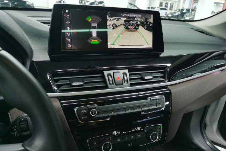 Used BMW X1 2021 sDrive25Li Leading Model Audio And AC Panel