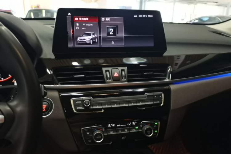 Used BMW X1 2021 Restyled sDrive25Li Leading Edition Audio And AC Panel