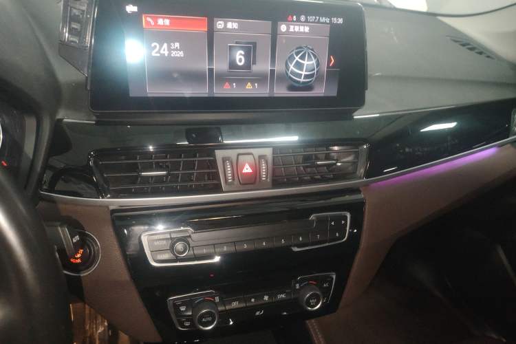 Used BMW X1 2021 sDrive20Li Premium Edition Audio And AC Panel