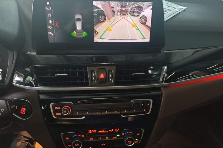 Used BMW X1 2021 Restyled sDrive25Li Leading Edition Audio And AC Panel