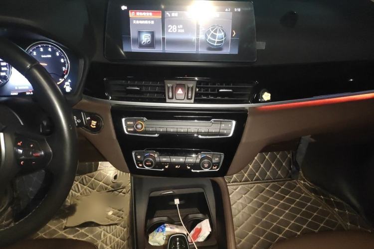 Used BMW X1 2021 sDrive25Li Leading Model Audio And AC Panel