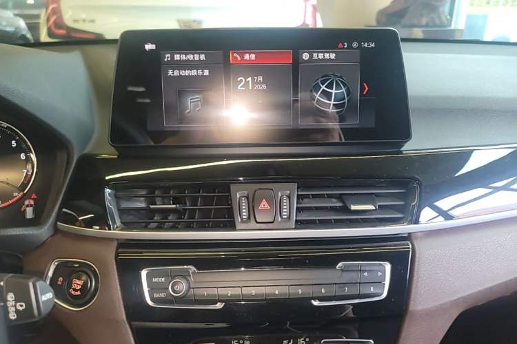 Used BMW X1 2021 Restyled sDrive25Li Leading Edition Audio And AC Panel