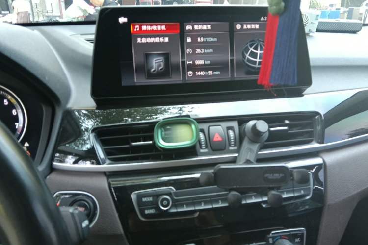 Used BMW X1 2021 sDrive25Li Leading Model Audio And AC Panel