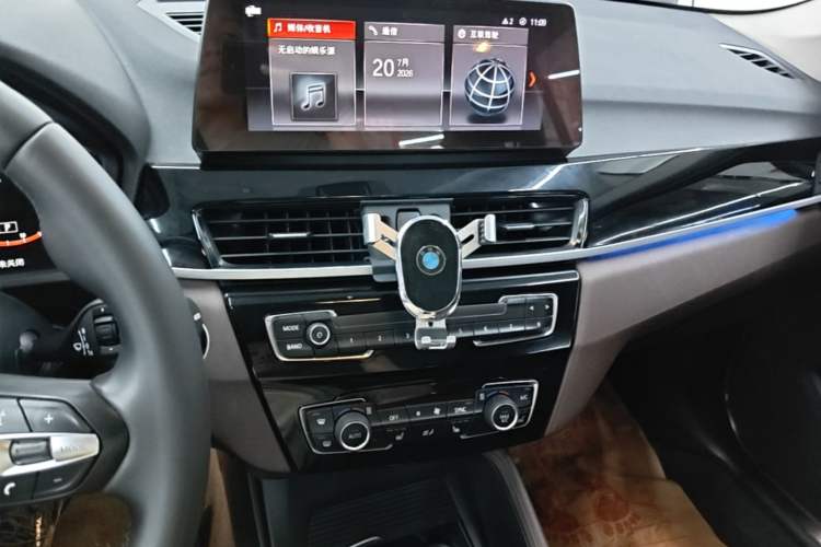 Used BMW X1 2021 sDrive25Li Leading Model Audio And AC Panel