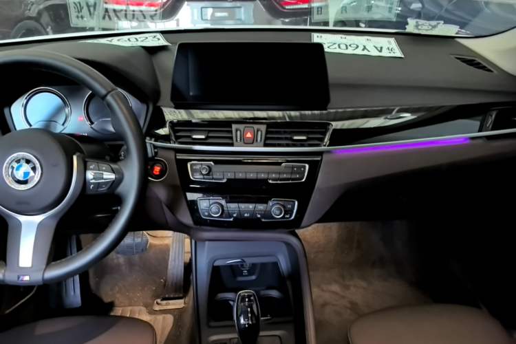 Used BMW X1 2021 sDrive25Li Leading Model Audio And AC Panel