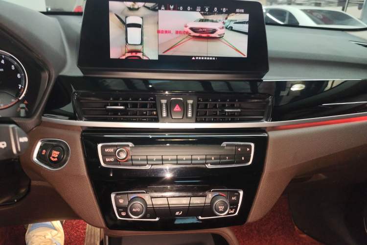 Used BMW X1 2021 sDrive25Li Leading Model Audio And AC Panel