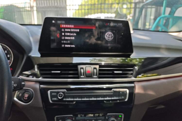 Used BMW X1 2021 Restyled sDrive25Li Leading Edition Audio And AC Panel