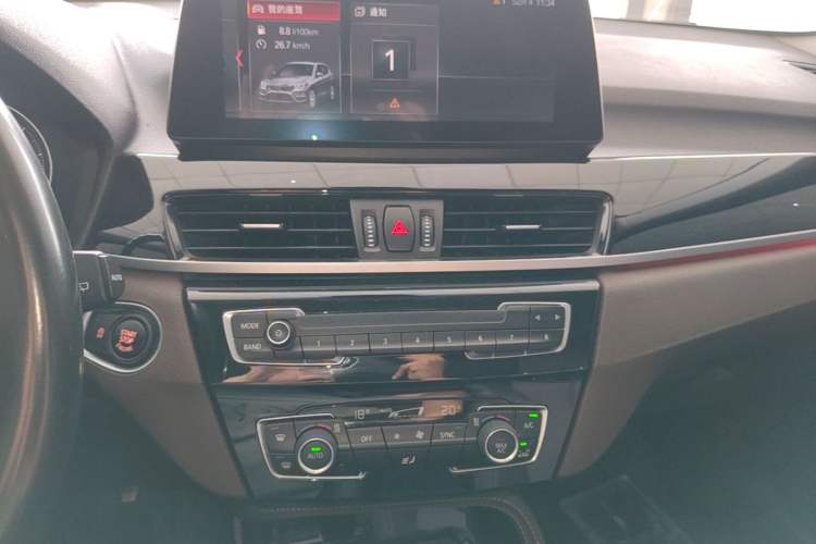 Used BMW X1 2021 sDrive20Li Premium Edition Audio And AC Panel