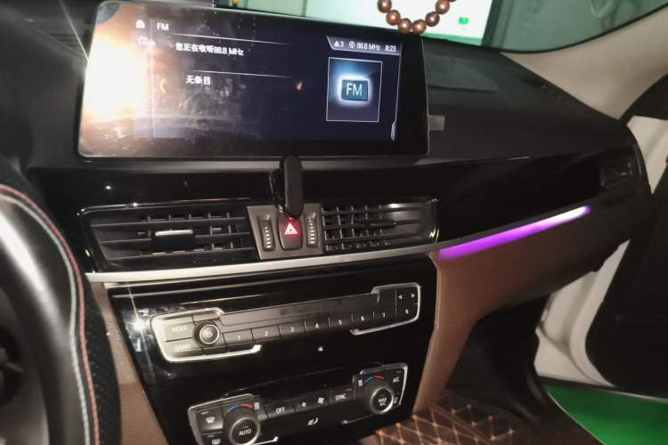 Used BMW X1 2021 Restyled sDrive25Li Leading Edition Audio And AC Panel