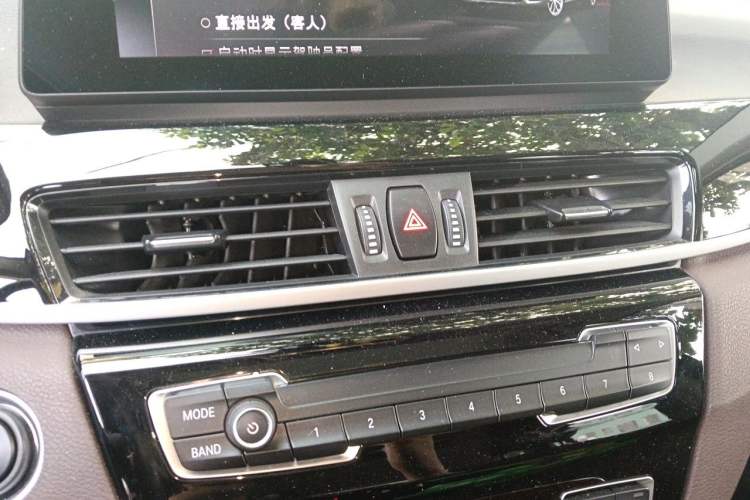 Used BMW X1 2021 sDrive25Li Leading Model Audio And AC Panel