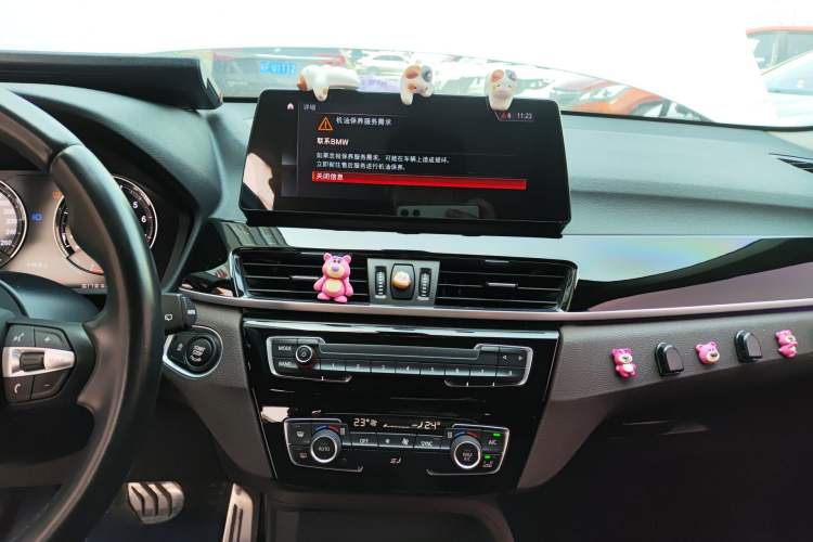Used BMW X1 2021 Restyled sDrive25Li Leading Edition Audio And AC Panel