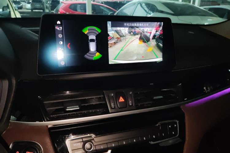 Used BMW X1 2021 Restyled sDrive25Li Leading Edition Audio And AC Panel