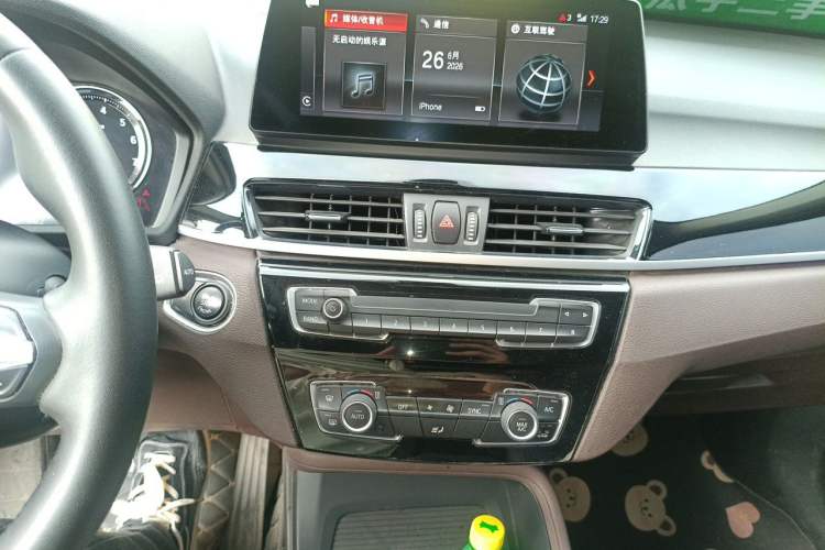 Used BMW X1 2021 sDrive25Li Leading Model Audio And AC Panel