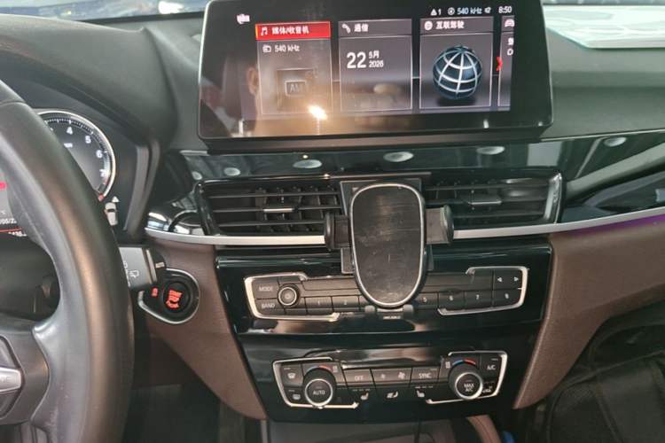 Used BMW X1 2021 Restyled sDrive25Li Leading Edition Audio And AC Panel