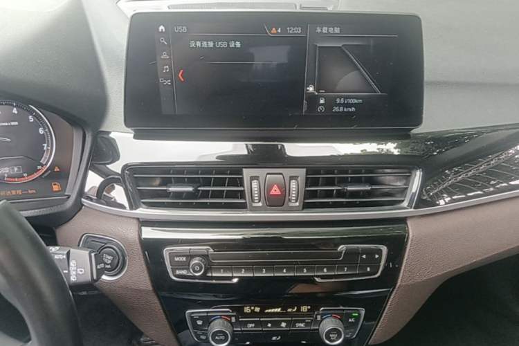 Used BMW X1 2021 Restyled sDrive20Li Premium Edition Audio And AC Panel