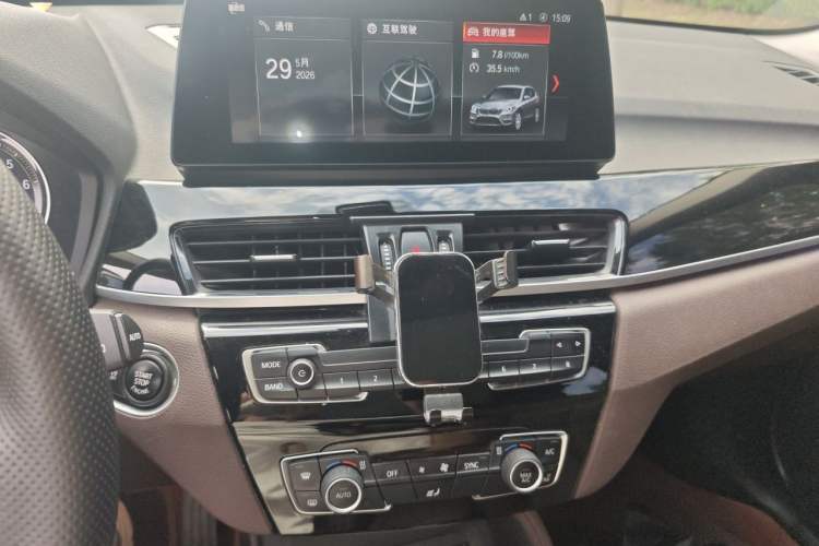 Used BMW X1 2021 sDrive25Li Leading Model Audio And AC Panel