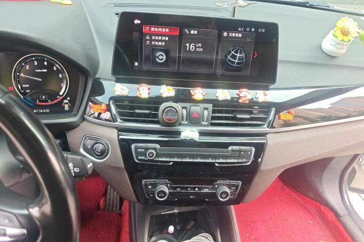 Used BMW X1 2021 sDrive25Li Leading Model Audio And AC Panel