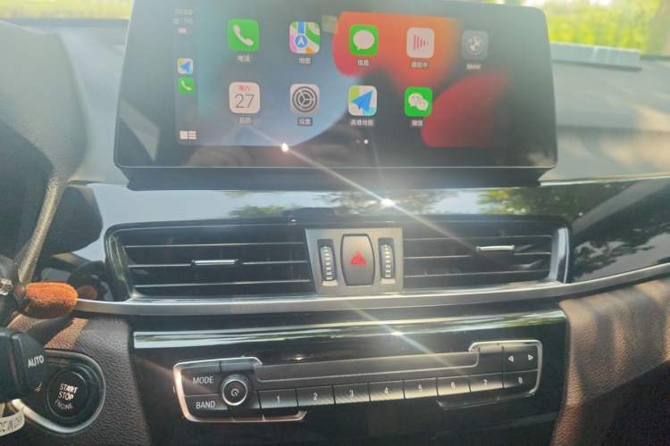 Used BMW X1 2021 sDrive20Li Premium Edition Audio And AC Panel