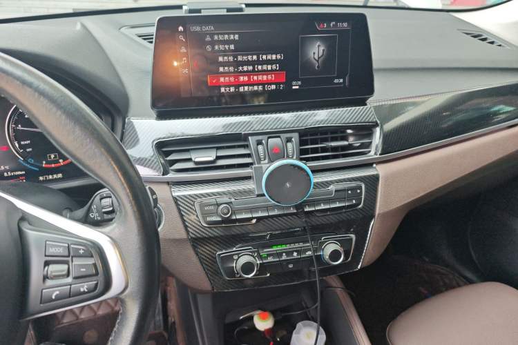 Used BMW X1 2021 sDrive20Li Fashion Model Audio And AC Panel
