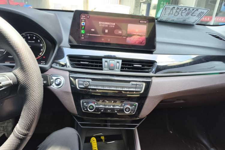 Used BMW X1 2021 sDrive25Li Leading Model Audio And AC Panel