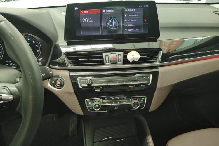 Used BMW X1 2021 sDrive25Li Leading Model Audio And AC Panel