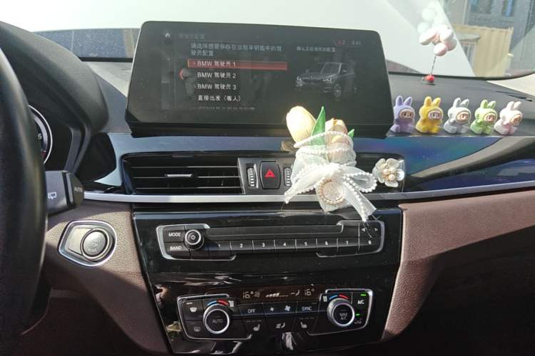 Used BMW X1 2021 Restyled sDrive25Li Leading Edition Audio And AC Panel