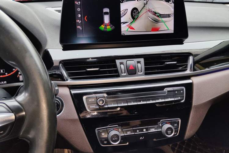 Used BMW X1 2021 sDrive25Li Leading Model Audio And AC Panel