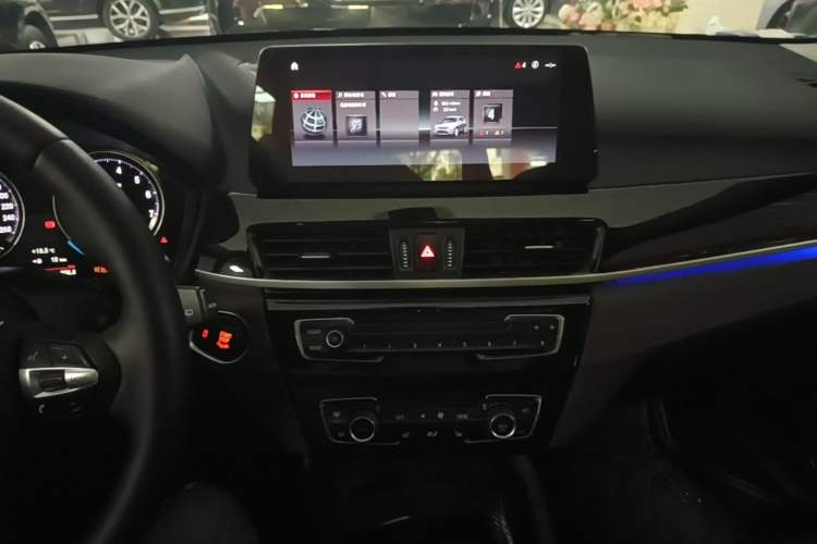 Used BMW X1 2021 sDrive25Li Leading Model Audio And AC Panel