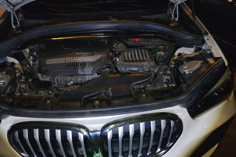 Used BMW X1 2021 Restyled sDrive20Li Fashion Version Engine Bay Left