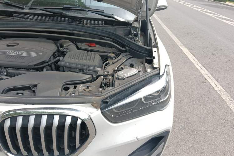 Used BMW X1 2021 sDrive20Li Fashion Model Engine Bay Left