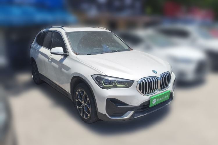 Used BMW X1 2021 sDrive25Li Leading Model Front Right 45 Deg