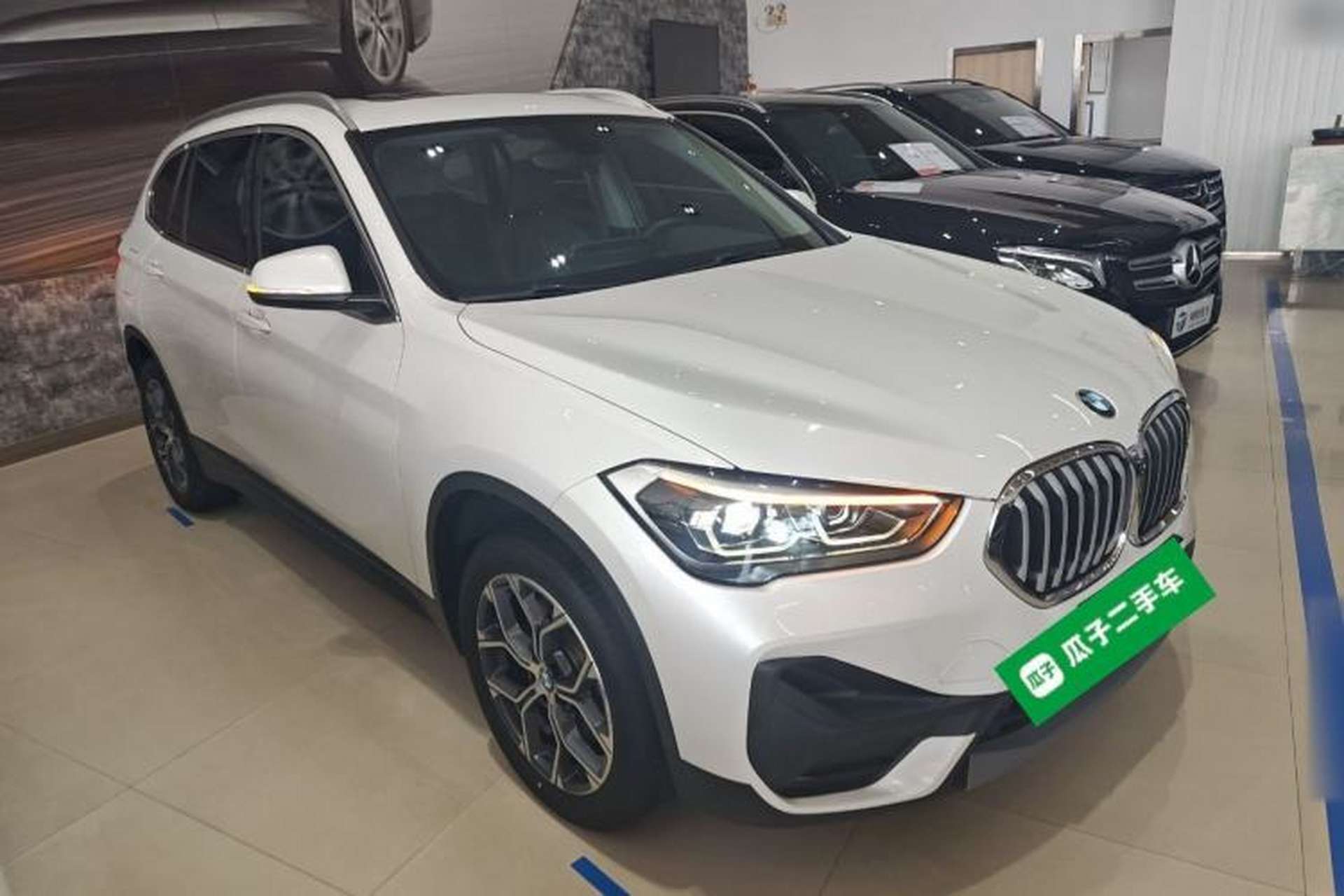 Used BMW X1 2021 sDrive25Li Leading Model Front Right 45 Deg