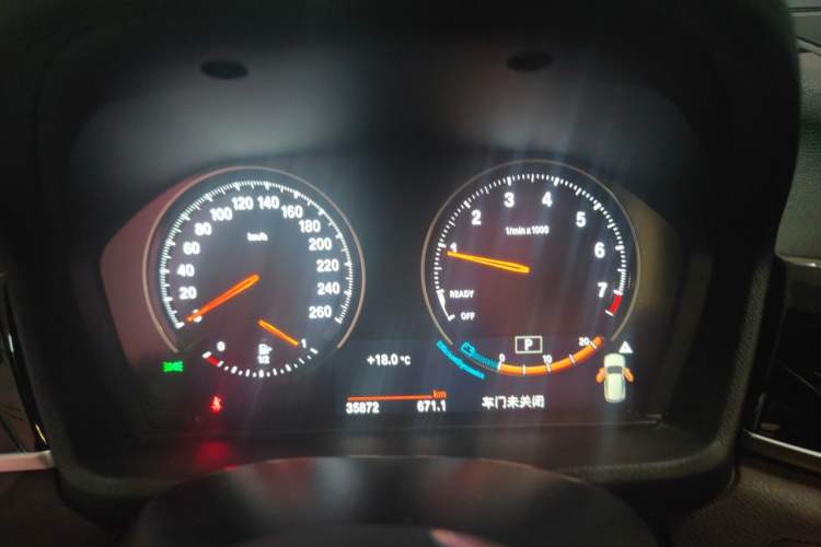 Used BMW X1 2021 sDrive20Li Fashion Model Instrument Cluster