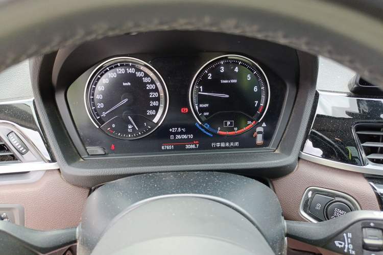 Used BMW X1 2021 sDrive25Li Leading Model Instrument Cluster