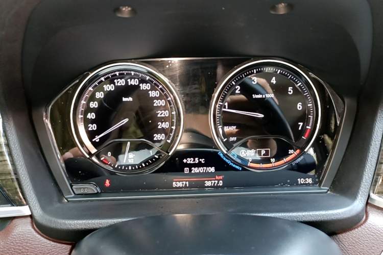 Used BMW X1 2021 xDrive25Li Luxury Model Instrument Cluster