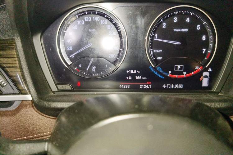 Used BMW X1 2021 xDrive25Li Luxury Model Odometer Close Up