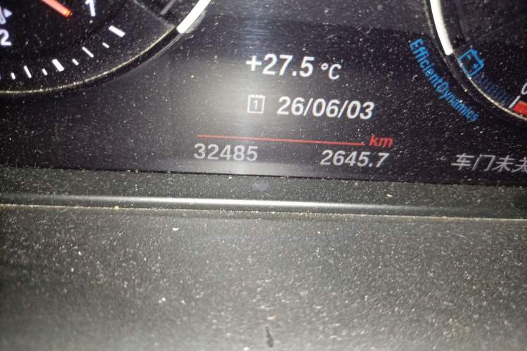 Used BMW X1 2021 Restyled sDrive25Li Leading Edition Odometer Close Up