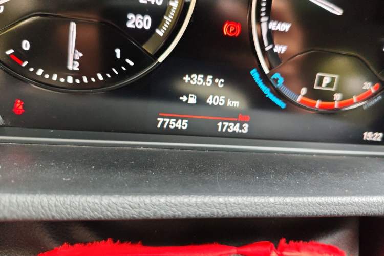 Used BMW X1 2021 Restyled sDrive20Li Premium Edition Odometer Close Up